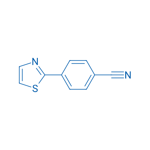 4-(Thiazol-2-yl)benzonitrile 250mg