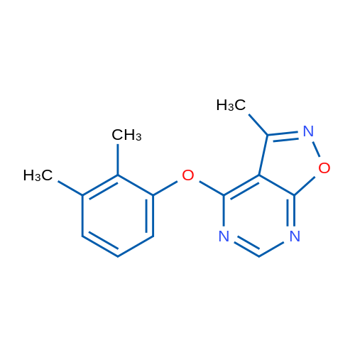 4-(2,3-Dimethylphenoxy)-3-methyl-[1,2]oxazolo[5,4-d]pyrimidine 1g