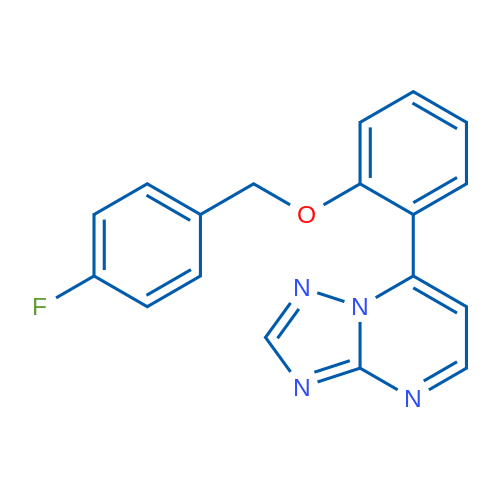 7-{2-[(4-fluorophenyl)methoxy]phenyl}-[1,2,4]triazolo[1,5-a]pyrimidine 1g