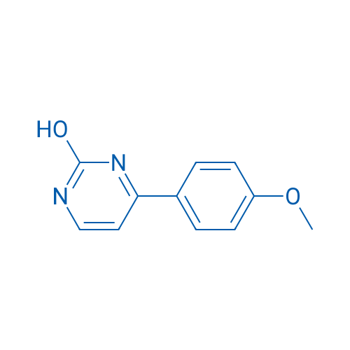 4-(4-Methoxyphenyl)pyrimidin-2-ol 250mg