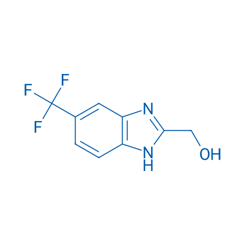 (5-(Trifluoromethyl)-1H-benzo[d]imidazol-2-yl)methanol 250mg