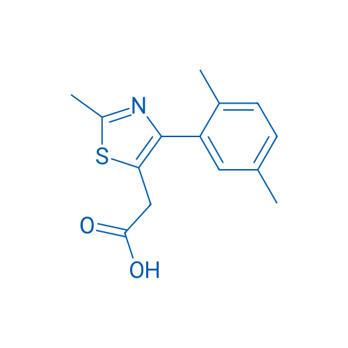 2-(4-(2,5-Dimethylphenyl)-2-methylthiazol-5-yl)acetic acid 1g