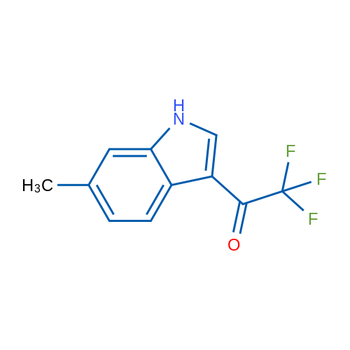 2,2,2-Trifluoro-1-(6-methyl-1H-indol-3-yl)ethan-1-one 1g