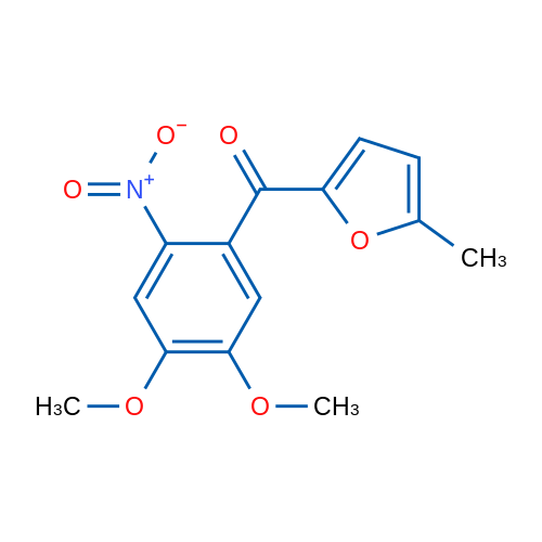 (4,5-Dimethoxy-2-nitrophenyl)(5-methylfuran-2-yl)methanone 1g