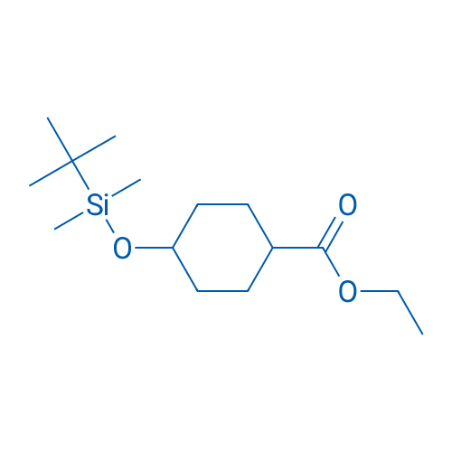 Ethyl 4-((tert-butyldimethylsilyl)oxy)cyclohexanecarboxylate 250mg