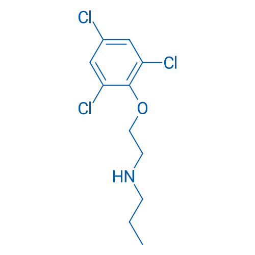 N-(2-(2,4,6-Trichlorophenoxy)ethyl)propan-1-amine 25g