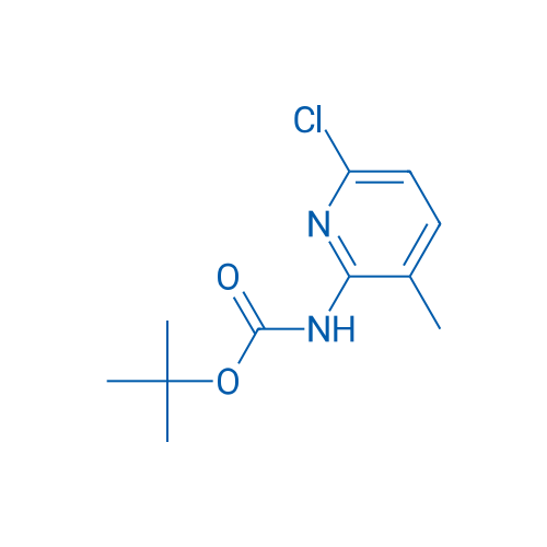 tert-Butyl (6-chloro-3-methylpyridin-2-yl)carbamate 250mg
