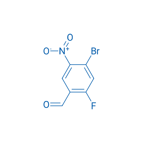 4-Bromo-2-fluoro-5-nitrobenzaldehyde 25g