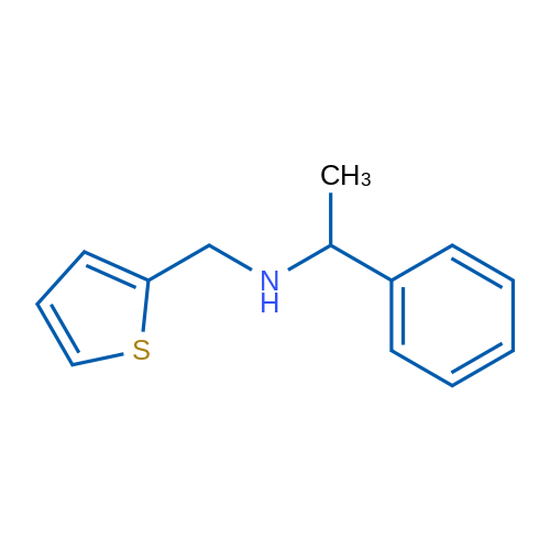 1-Phenyl-N-(thiophen-2-ylmethyl)ethanamine 1g