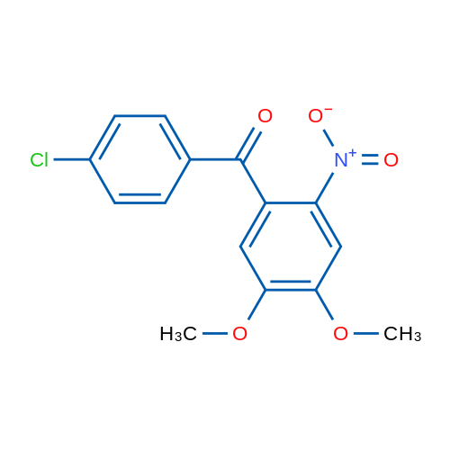 (4-Chlorophenyl)(4,5-dimethoxy-2-nitrophenyl)methanone 1g