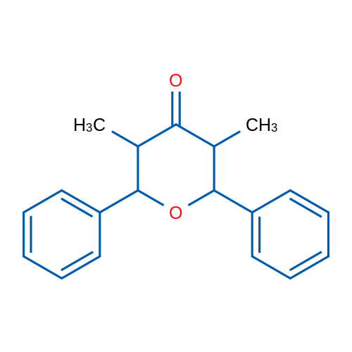 3,5-Dimethyl-2,6-diphenyldihydro-2H-pyran-4(3H)-one 1g
