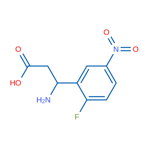 3-Amino-3-(2-fluoro-5-nitrophenyl)propanoic acid 5g