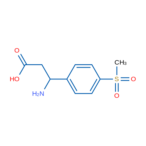 3-Amino-3-(4-(methylsulfonyl)phenyl)propanoic acid 5g