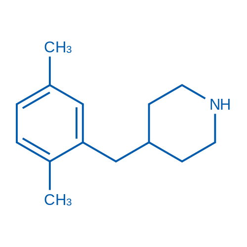 4-(2,5-Dimethylbenzyl)piperidine 50mg