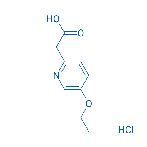 2-(5-Ethoxypyridin-2-yl)acetic acid hydrochloride 50mg