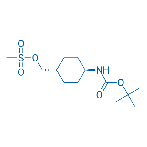 tert-butyl N-[trans-4-[(methanesulfonyloxy)methyl]cyclohexyl]carbamate 5g