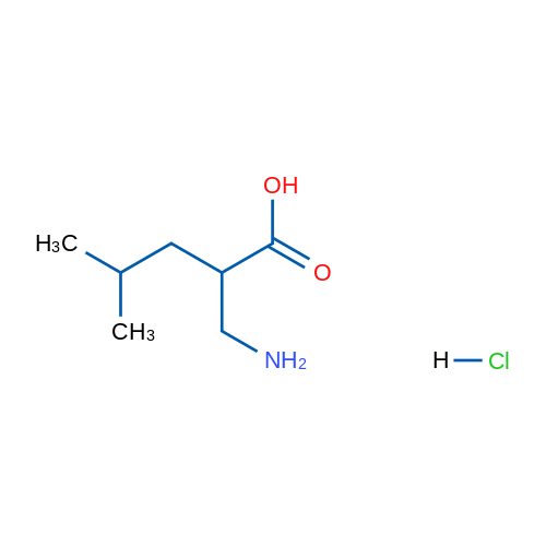 2-(Aminomethyl)-4-methylpentanoic acid hydrochloride 5g
