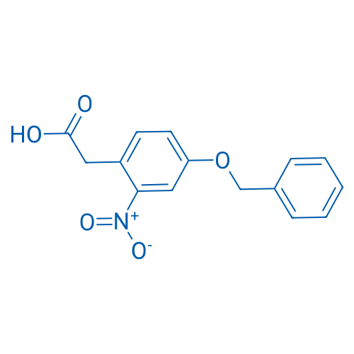 2-(4-(Benzyloxy)-2-nitrophenyl)acetic acid 250mg
