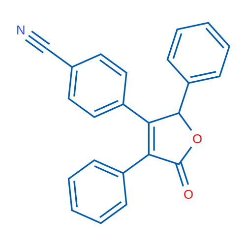4-(5-Oxo-2,4-diphenyl-2,5-dihydrofuran-3-yl)benzonitrile 1g