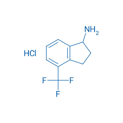 4-(Trifluoromethyl)-2,3-dihydro-1H-inden-1-amine hydrochloride 100mg