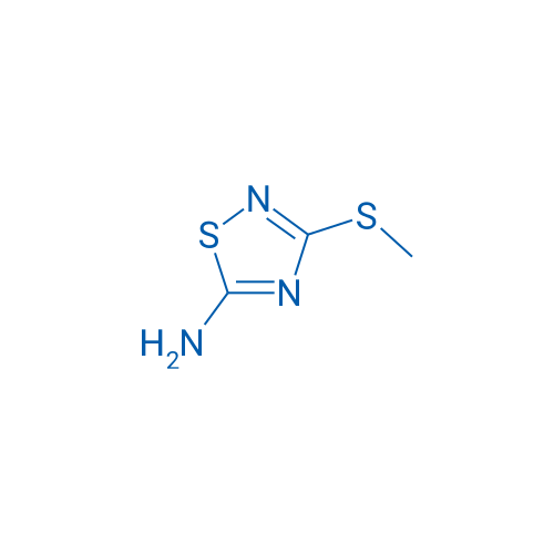 3-(Methylthio)-1,2,4-thiadiazol-5-amine 10g