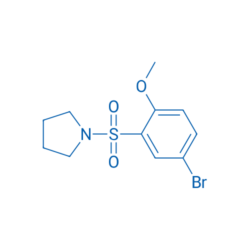 1-((5-Bromo-2-methoxyphenyl)sulfonyl)pyrrolidine 1g