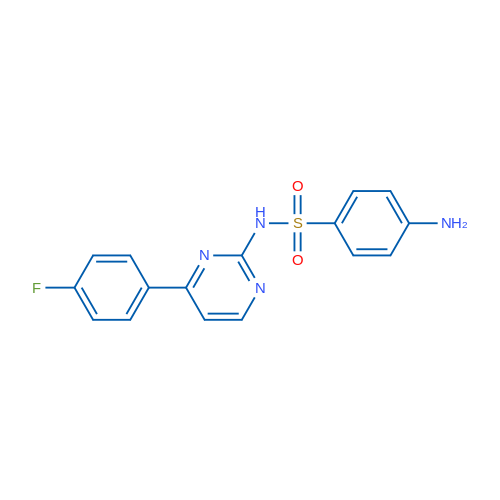 4-Amino-N-[4-(4-fluorophenyl)pyrimidin-2-yl]benzene-1-sulfonamide 1g