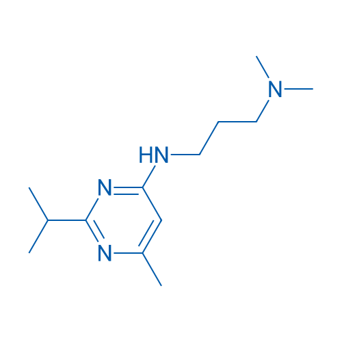 N-[3-(Dimethylamino)propyl]-6-methyl-2-(propan-2-yl)pyrimidin-4-amine 1g