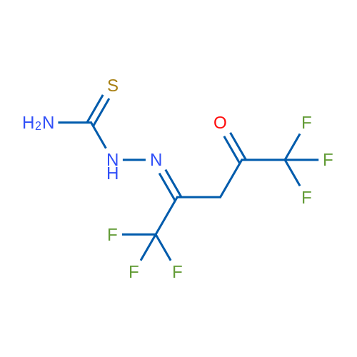 [(Z)-(1,1,1,5,5,5-Hexafluoro-4-oxopentan-2-ylidene)amino]thiourea 1g