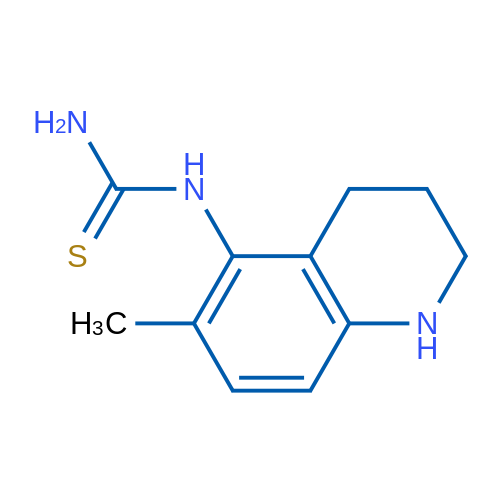 (6-Methyl-1,2,3,4-tetrahydroquinolin-5-yl)thiourea 1g