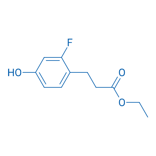 Ethyl 3-(2-fluoro-4-hydroxyphenyl)propanoate 1g
