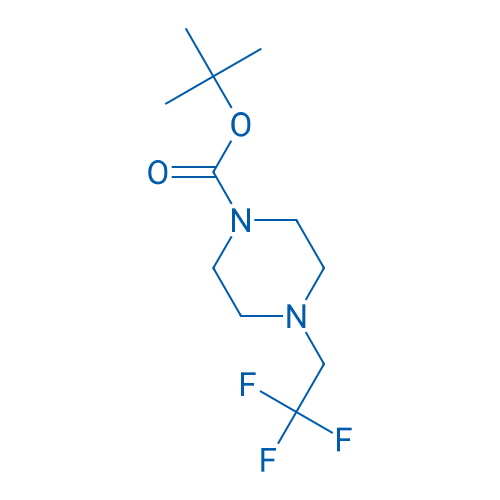 1-Boc-4-(2,2,2-trifluoroethyl)piperazine 250mg
