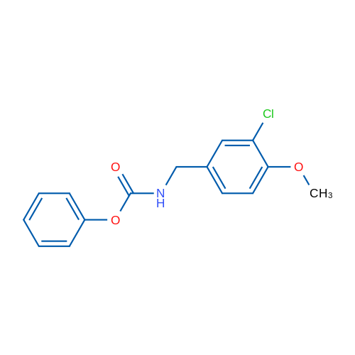 Phenyl N-[(3-chloro-4-methoxyphenyl)methyl]carbamate 1g