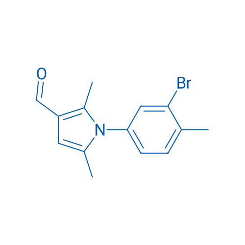 1-(3-Bromo-4-methylphenyl)-2,5-dimethyl-1H-pyrrole-3-carbaldehyde 10g