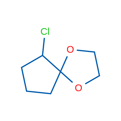 6-Chloro-1,4-dioxaspiro[4.4]nonane 1g