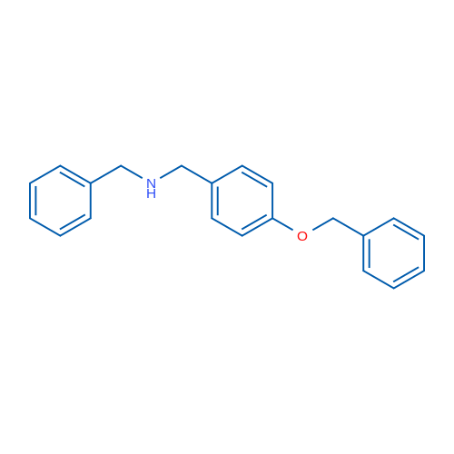 N-Benzyl-1-(4-(benzyloxy)phenyl)methanamine 1g