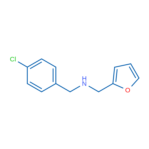 N-(4-Chlorobenzyl)-1-(furan-2-yl)methanamine 1g