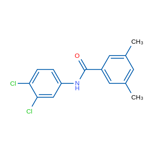 N-(3,4-Dichlorophenyl)-3,5-dimethylbenzamide 1g