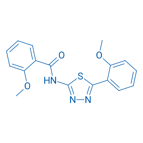 2-Methoxy-N-(5-(2-methoxyphenyl)-1,3,4-thiadiazol-2-yl)benzamide 1g