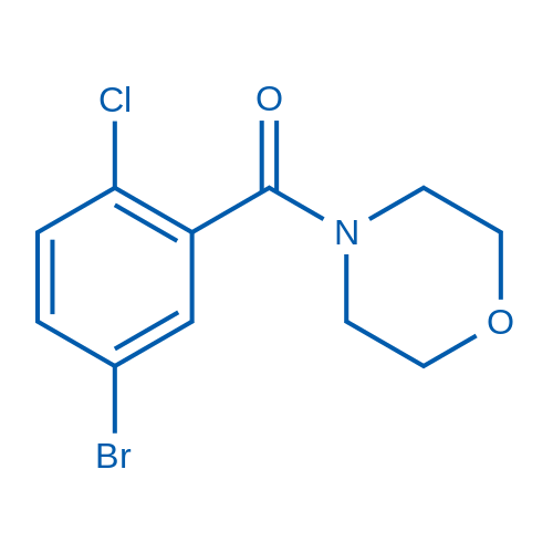 (5-Bromo-2-chlorophenyl)(morpholino)methanone 5g