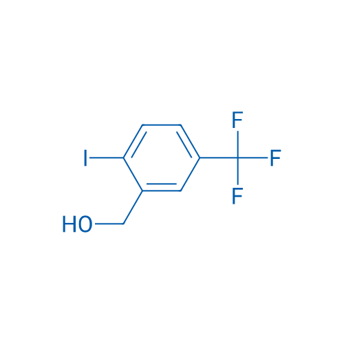 (2-Iodo-5-(trifluoromethyl)phenyl)methanol 250mg