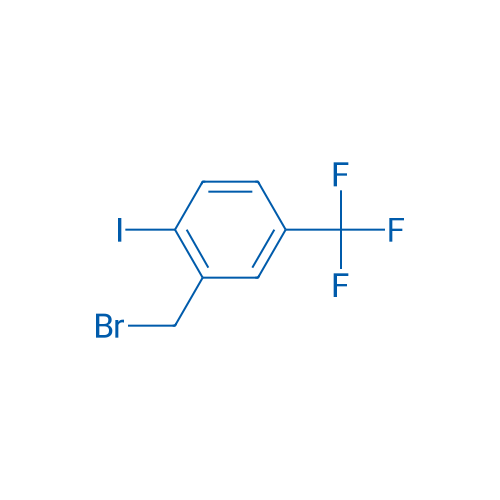 2-(Bromomethyl)-1-iodo-4-(trifluoromethyl)benzene 5g