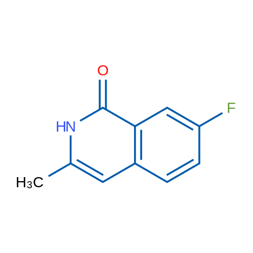 7-Fluoro-3-methyl-1,2-dihydroisoquinolin-1-one 1g