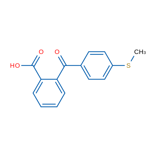2-(4-(Methylthio)benzoyl)benzoic acid 5g