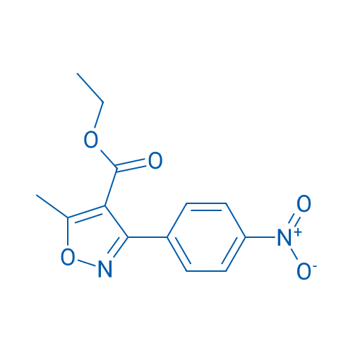 Ethyl 5-methyl-3-(4-nitrophenyl)isoxazole-4-carboxylate 1g
