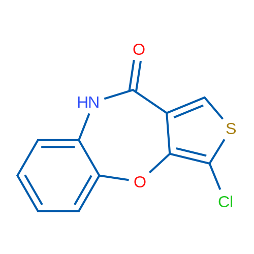 3-Chlorobenzo[b]thieno[3,4-f][1,4]oxazepin-10(9H)-one 1g