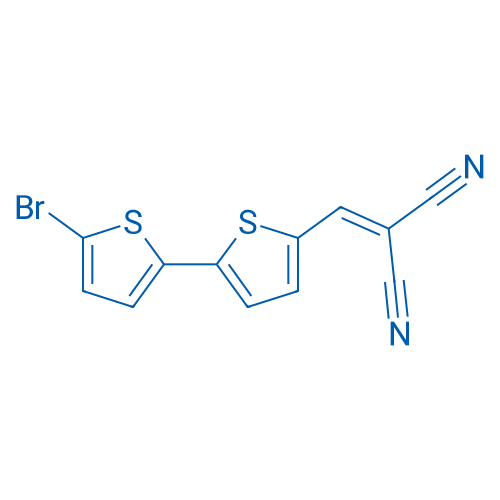2-[(5'-Bromo-[2,2'-bithiophen]-5-yl)methylene]malononitrile 100mg