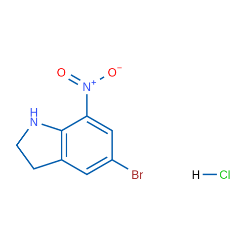 5-Bromo-7-nitroindoline hydrochloride 5g