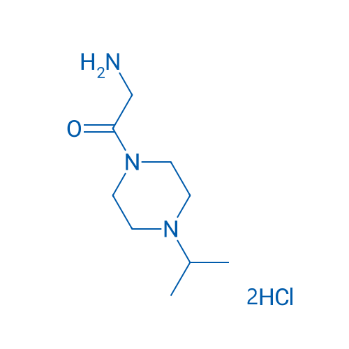 2-Amino-1-(4-isopropylpiperazin-1-yl)ethanone dihydrochloride 1g