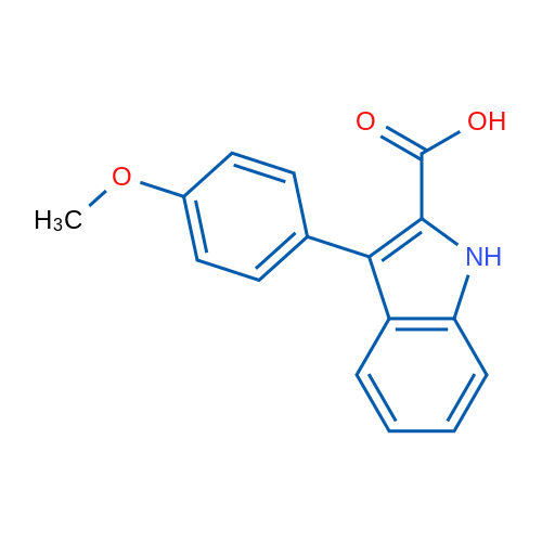 3-(4-Methoxyphenyl)-1H-indole-2-carboxylic acid 1g